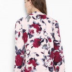 Floral Single Breasted Blazer