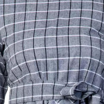 Casual Regular Sleeves Checkered Women White, Black, Grey Top